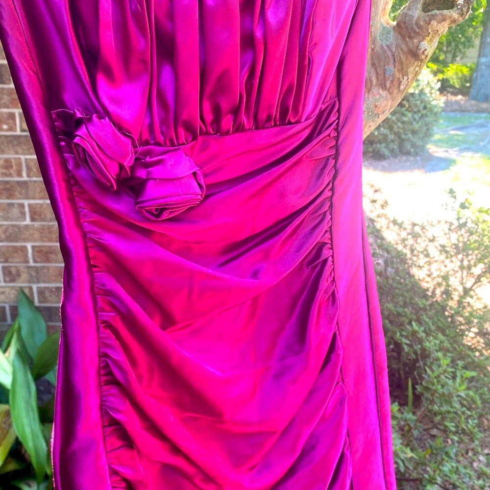 Cache Barbie vibe  Satin Dress🌹🍒🍒🍒